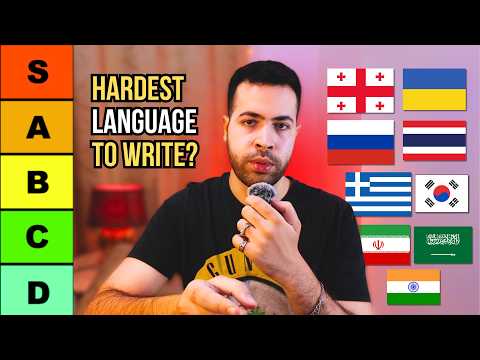 Ranking languages by writing difficulty 😱
