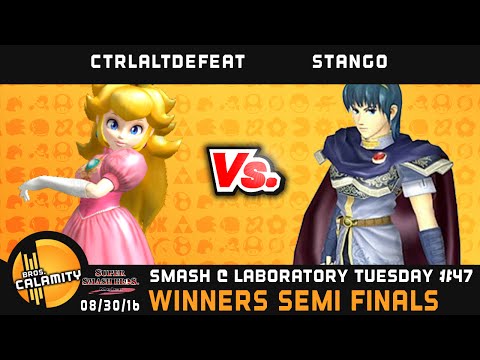S@LT #47 | CtrlAltDefeat (Peach) vs SS | Stango (Marth) - Winners Semi Finals - SSBM Singles