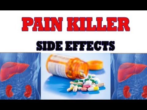 pain killer side effects