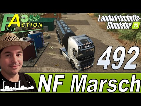 LS25 🚜 492 NF Marsch 4fach Glückwunsch die Marsch im LS25 ist nun ein Jahr alt #farmingsimulator25
