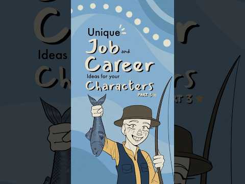 unusual jobs and careers to give your characters, part 3 🤿💼 #originalcharacter #oc #writing #art