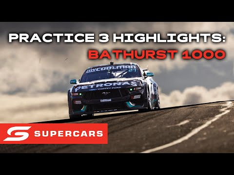 SUPERCARS 2023 バサースト1000 プラクティス3ハイライト動画