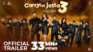CARRY ON JATTA 3 (Official Trailer) Gippy Grewal  