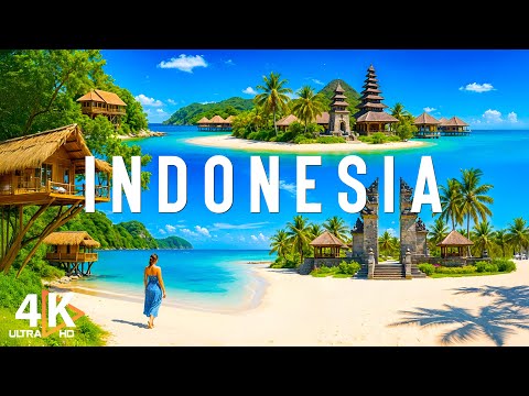 Flying over Indonesia 4K UHD – Discover Beaches, Volcanoes, and Ancient Temples - VIDEO 4K UHD