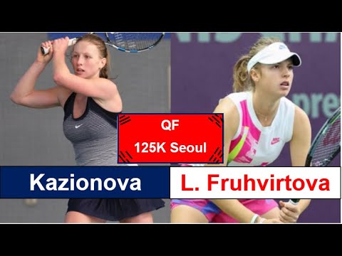 Ekaterina Kazionova (RUS) - Linda Fruhvirtova (CZE) | QF Seoul Women Challenger 2021