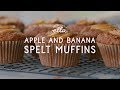 Apple Banana Spelt Muffins Deliciously Ella Recipe