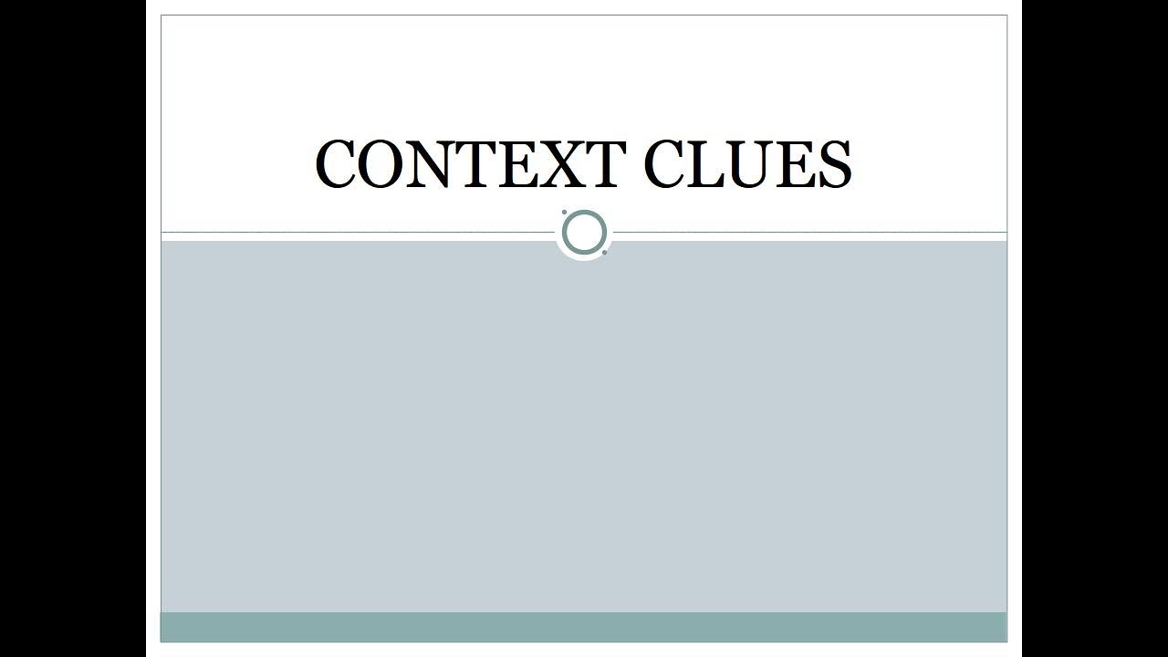 ¿Cuáles son los 7 tipos de claves contextuales? Archive ES