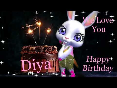 Diya Birthday Song - Happy Birthday Dear Diya