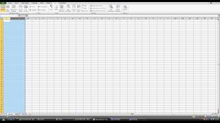 Excel 2010 Hide and Unhide Columns in Sheet