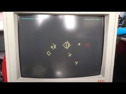 Conway's Life in Z80 assembler