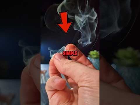 Make Smoke With Your Fingertips 😨