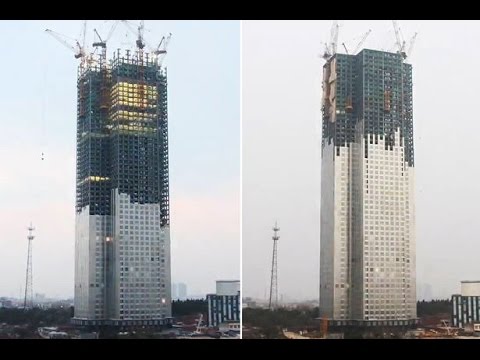 Chinese Company Builds 57- Storey Skyscraper In 19 Days