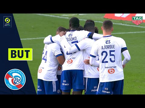 But Kenny LALA (40' pen - RC STRASBOURG ALSACE) STADE BRESTOIS 29 - RC STRASBOURG ALSACE (0-3) 20/21
