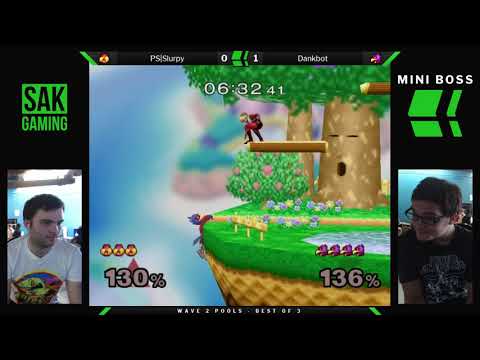 Mini Boss 2 Wave 2 Pools - PS|Slurpy (Sheik) vs Dankbot (Falco)