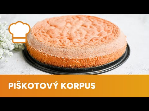 Nadýchaný, vláčný a jemný piškotový korpus dovede každý dort k dokonalosti