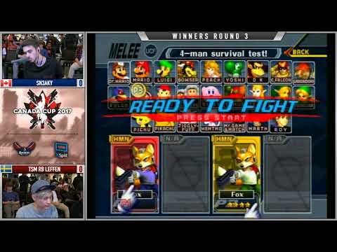 CCG 2017 Melee - TSM RB Leffen vs Sn3aky