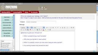Bb Discussion Participation