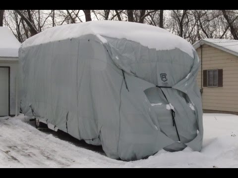 Review of the Classic PermaPRO Class C RV Cover.