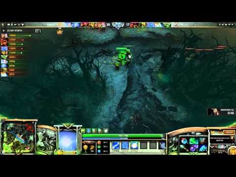 Dota 2 - Épic relocate and scape unbelievable (trick) by N0tail - Fnatic vs VP - HyperX d2l