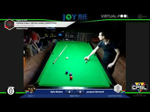Jaques vs Kyle Akaloo Chinese 8 Ball
