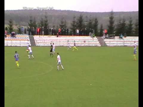 Wierna Małogoszcz - Poprad Muszyna 1:0. Skrót meczu. 2014.04.19