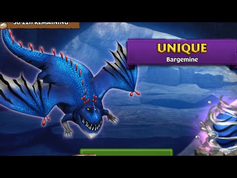 BARGEMINE Max Level 150 Titan Mode - New Unique Ripwrecker - Dragons:Rise of Berk