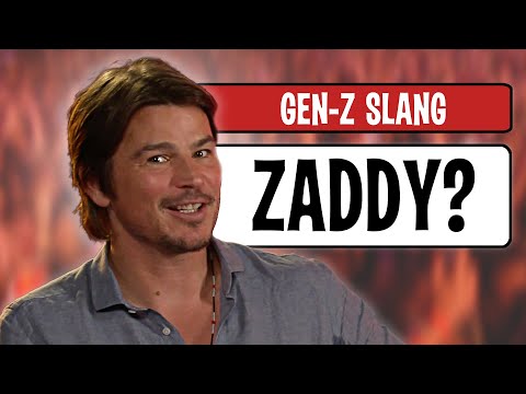 "I Know I'm A Zaddy" 😂 Trap Star Josh Hartnett LEARNS Gen Z Slang!