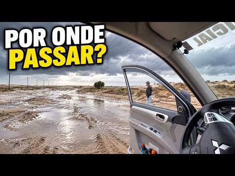NO CAMINHO A MOSTARDAS FICAMOS SEM ESTRADA