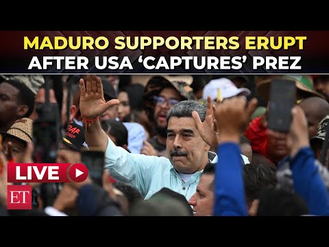 LIVE | Venezuela erupts as Maduro supporters flood streets after US strikes & President’s ‘capture'