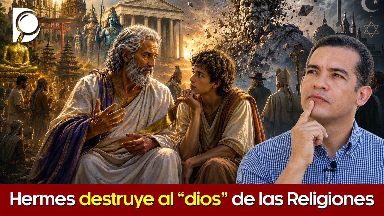 Hermes destruye al “dios” de las Religiones
