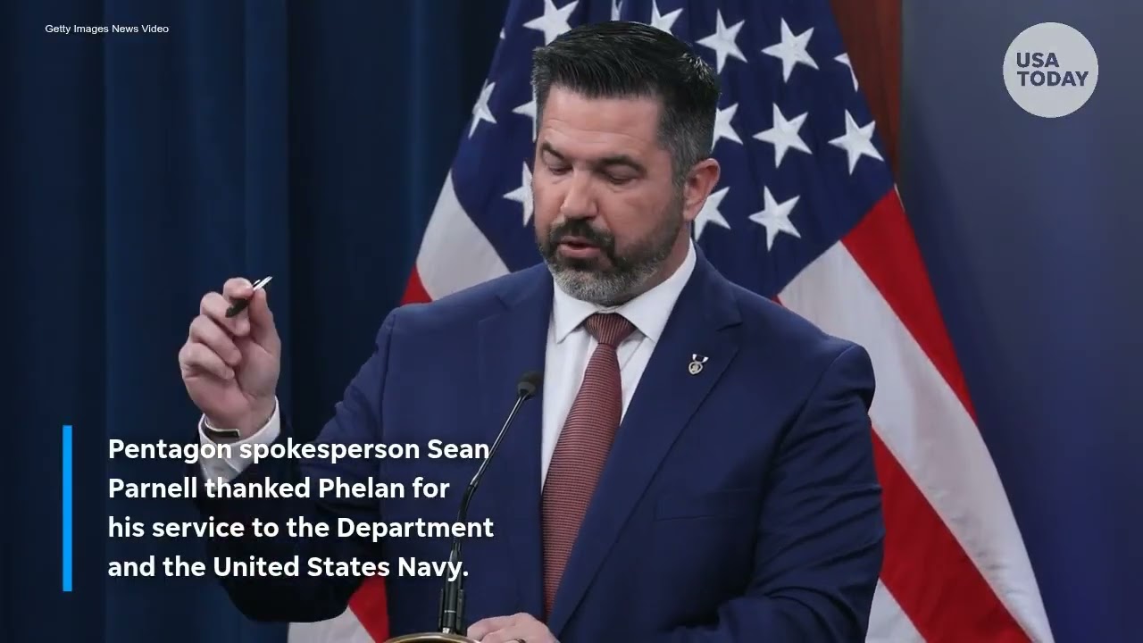 Navy secretary John C. Phelan exits amid Iran blockade