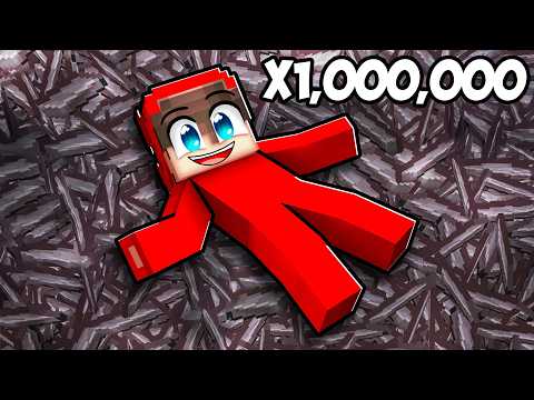 Minecraft But I Have 1,000,000 Netherite