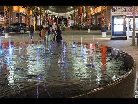 Downtown Summerlin, Las Vegas, Nevada, United States - Crystal Fountains