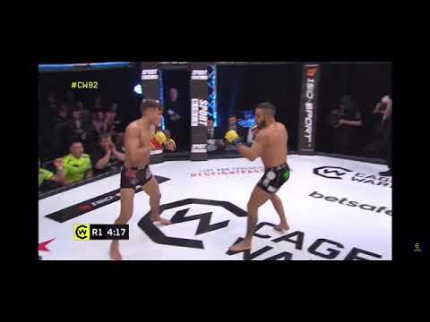 Nathaniel Wood Insane KO Cage Warriors