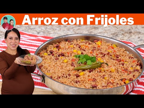 Así es como Yo Hago un ARROZ con FRIJOLES | El acompañante Perfecto para cualquier Guiso |