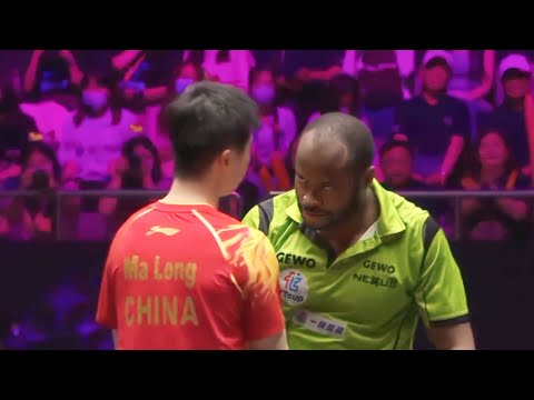 Macao 2023 : The Fierce Rivalry on the table Ma Long vs Aruna Quadri at the Macao tournament