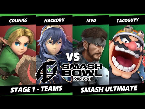 Smash Bowl MMXI Teams SSBU - MVD & TacoGuyy Vs. Colinies & Hackoru - Smash Ultimate Stage 1