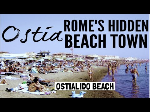 A DAY AT OSTIA BEACH-ROME #Vlog