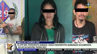 19 CPP-NPA Terrorists sumuko, isang engkwentro bumungad sa kampanya ng 4ID sa bagong taong 2023