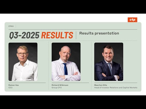 CTP N.V. Q3-2025 Results Video