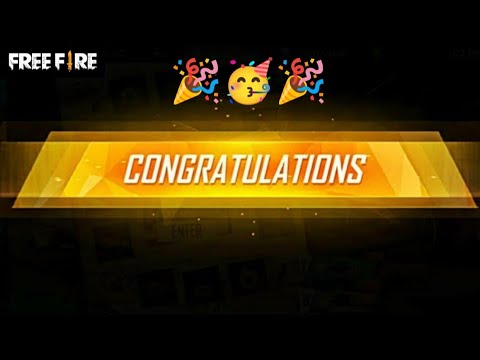 #shorts || Only Congratulations Garena free fire 🥳 || I got very rare items 😮😲