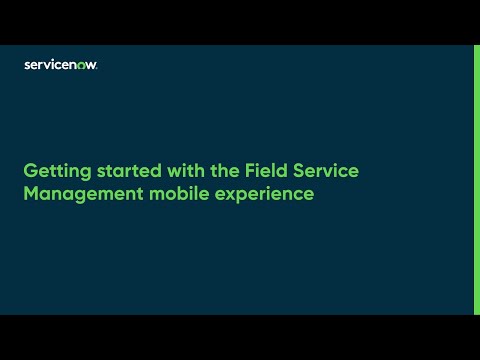 This video provides a tutorial on getting started with the ServiceNow Agent mobile app for managing field service tasks.