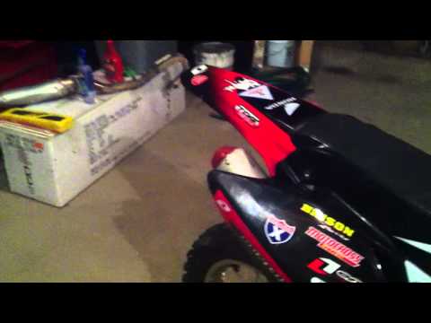 2007 CRF 450r, BIG GUN Exhaust