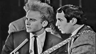 Simon &amp; Garfunkel - A Most Peculiar Man (Live Canadian TV, 1966)