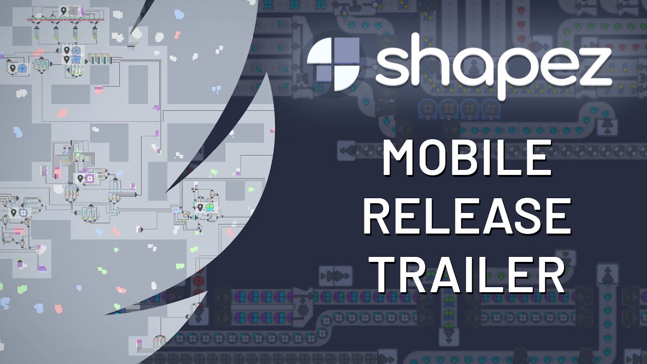 Shapez mobile - Release trailer