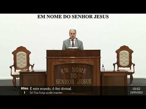 CCB HINO 01 CRISTO, MEU MESTRE