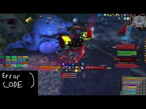 Error Code vs G'huun Mythic - Druid Balance POV