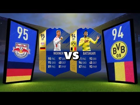 FIFA 18 95 TOTS WERNER VS 94 TOTS BATSHUAYI PLAYER REVIEW ULTIMATE TEAM