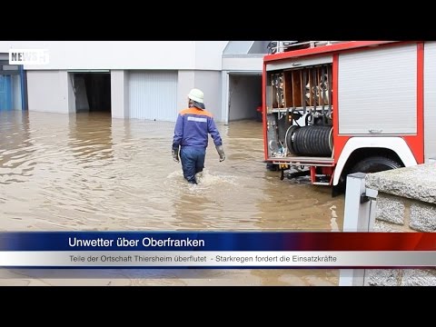 29.07.2014 (WUN) Land unter in Thiersheim in Oberfranken