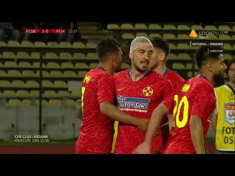 Florinel Coman marcheaza in min 22, 1-0I FCSB - Hermannstadt
